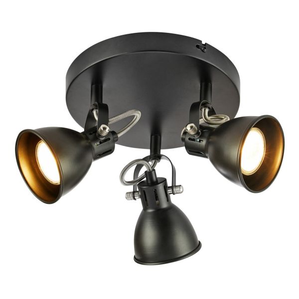 Спот Markslojd 108847 MION Ceiling 3L Matt Black