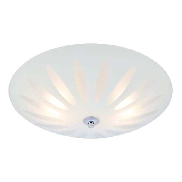 Люстра Markslojd 108899 PETAL Plafond 2L White/Chrome