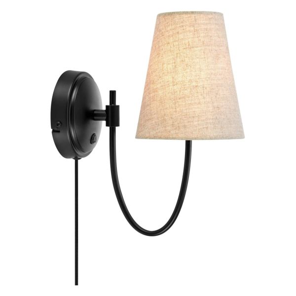 Бра Markslojd 108907 AMAR Wall Beige/Black