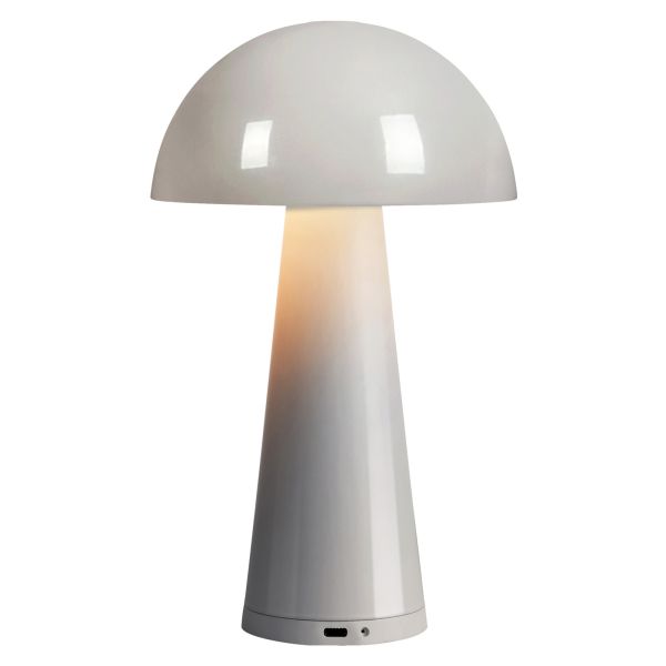 Настільна лампа Markslojd 108950 FUNGI Rechargeable Table Greige B/O