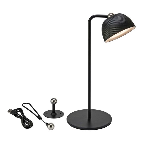Настільна лампа Markslojd 108951 DIVERSE Rechargeable 3-in-1 1L Black