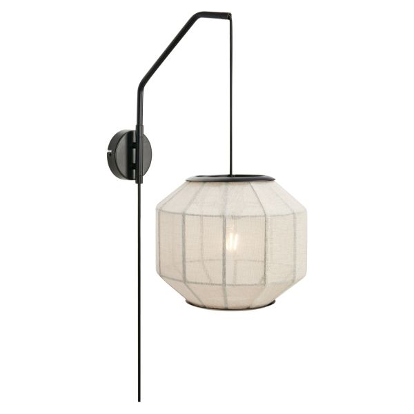 Бра Markslojd 108957 ASUKA Wall 1L Beige/Black