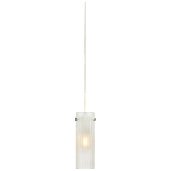 Підвісний світильник Markslojd 109014 TIBIA Pendant 1L Frosted/Satin Nickel