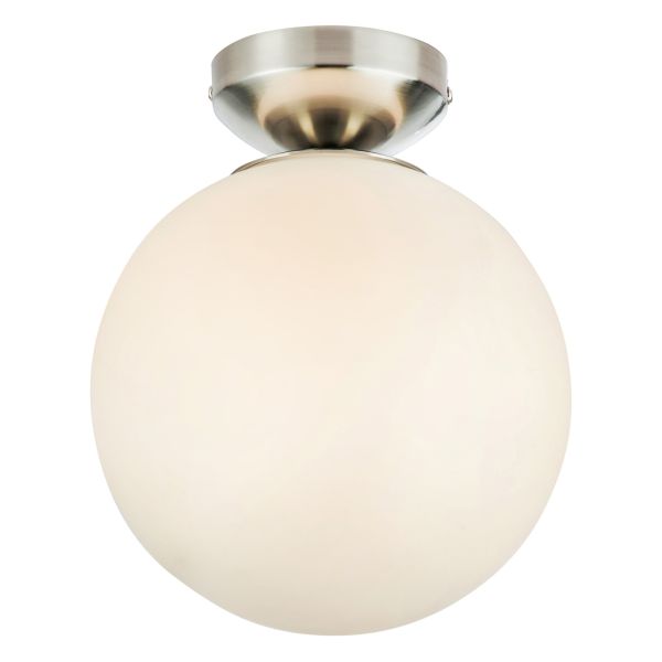 Люстра Markslojd 109024 STINTINO Ceiling 1L White/Satin Nickel IP44