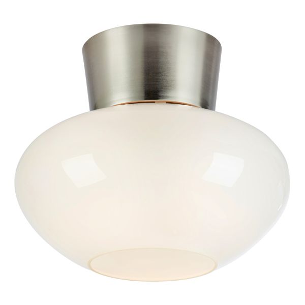 Люстра Markslojd 109025 MALAGA Ceiling 1L White/Satin Nickel