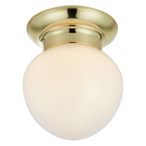 Люстра Markslojd 109030 RONDA Ceiling 1L White/Brass IP44