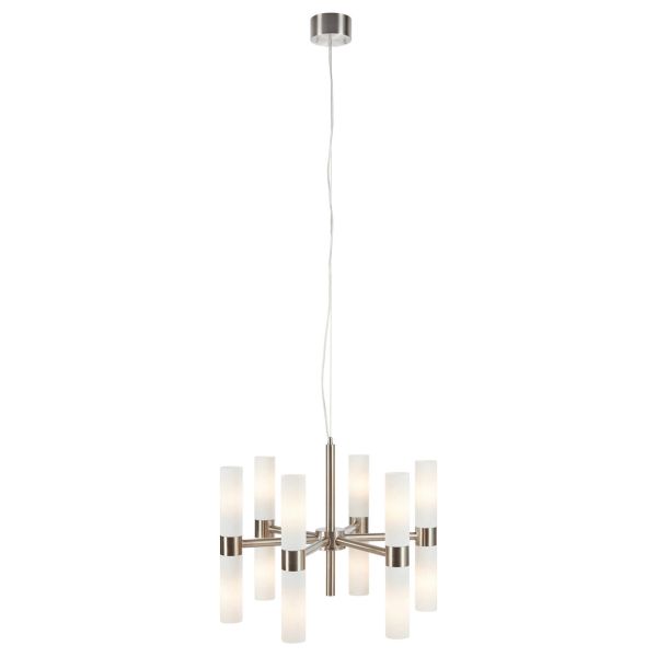 Люстра Markslojd 109154 ELARA Pendant 12L Steel/White