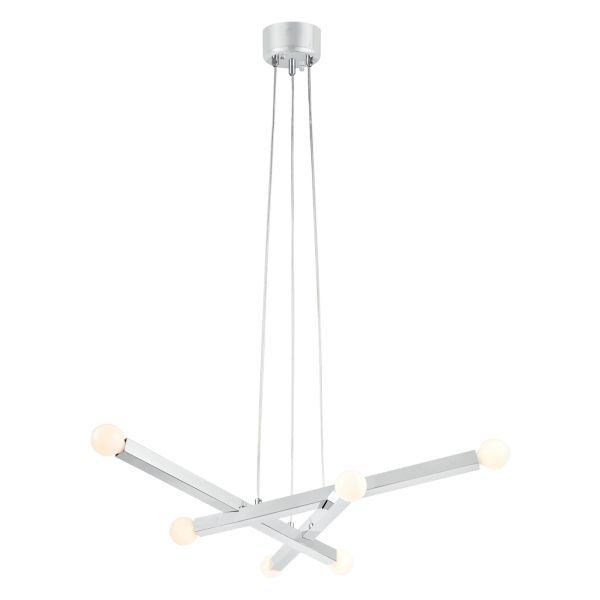 Люстра Markslojd 109156 STACK Pendant 6L Chrome