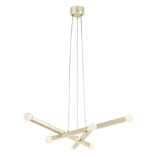Люстра Markslojd 109157 STACK Pendant 6L Brass