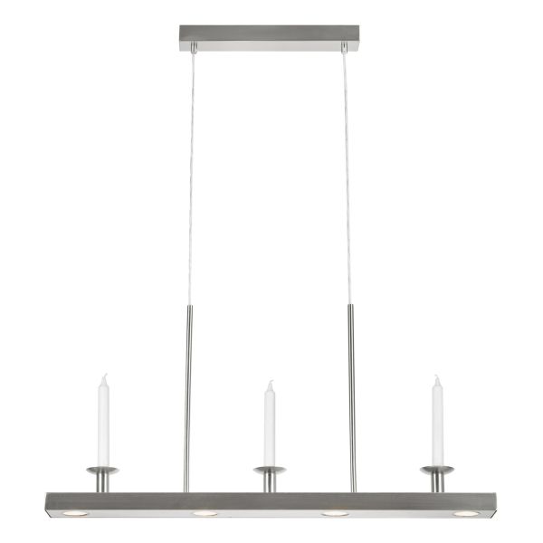 Подвесной светильник Markslojd 109159 DINING Pendant 4L Satin Nickel