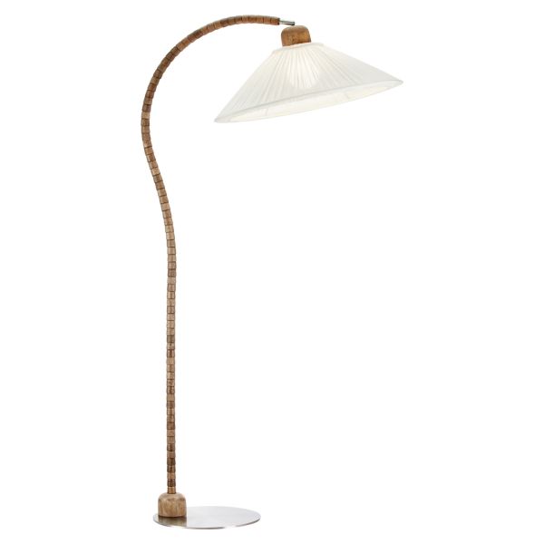 Торшер Markslojd 109190 ESSET Floor 1L Brown/White