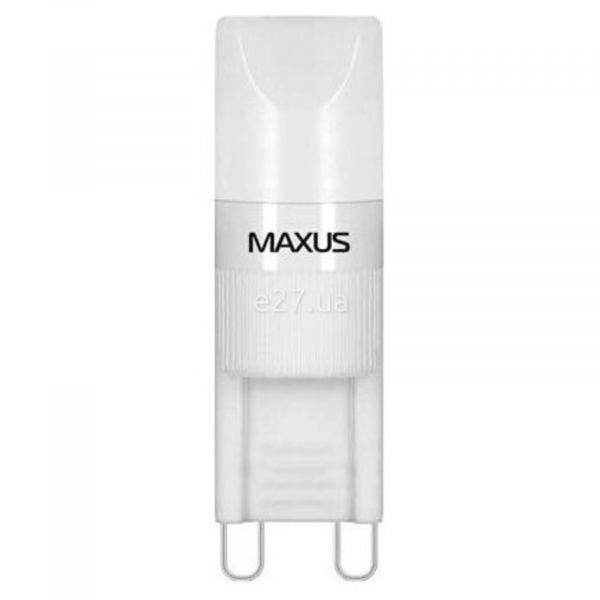 Лампа світлодіодна Maxus 1-LED-350-T потужністю 2W. Типорозмір — Трубка з цоколем G9, температура кольору — 5000K