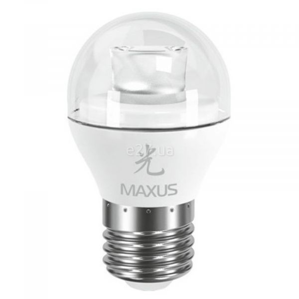 Лампа светодиодная Maxus 1-LED-432 мощностью 4W из серии Sakura. Типоразмер — G45 с цоколем E27, температура цвета — 5000K