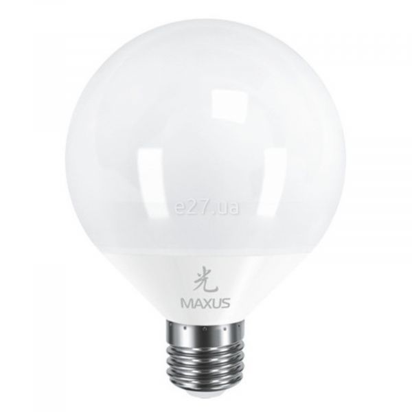 Лампа светодиодная Maxus 1-LED-442 мощностью 12W из серии Sakura. Типоразмер — G95 с цоколем E27, температура цвета — 4100K