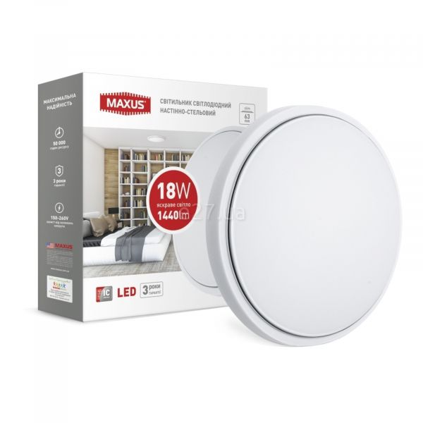 Стельовий світильник Maxus 1-MAX-03-LCL-1841-C Ceiling Light