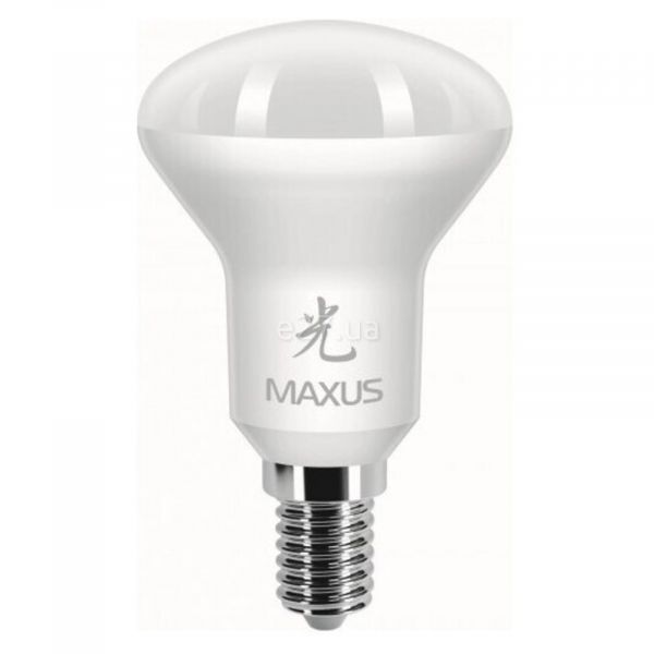 Лампа світлодіодна Maxus 2-LED-362 потужністю 5W з серії Sakura. Типорозмір — R50 з цоколем E14, температура кольору — 4100K. У наборі 2шт.