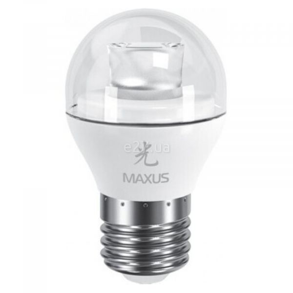 Лампа светодиодная Maxus 4-LED-432 мощностью 4W из серии Sakura. Типоразмер — G45 с цоколем E27, температура цвета — 5000K. В наборе 4шт.