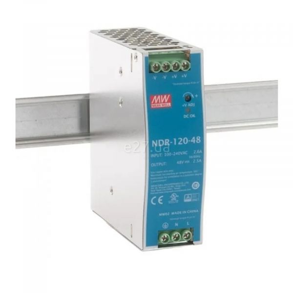 Блок питания Mean Well NDR-120-48 2,5A