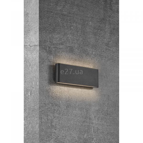 Настенный светильник Nordlux 2118181003 Kinver 26 Wall Black