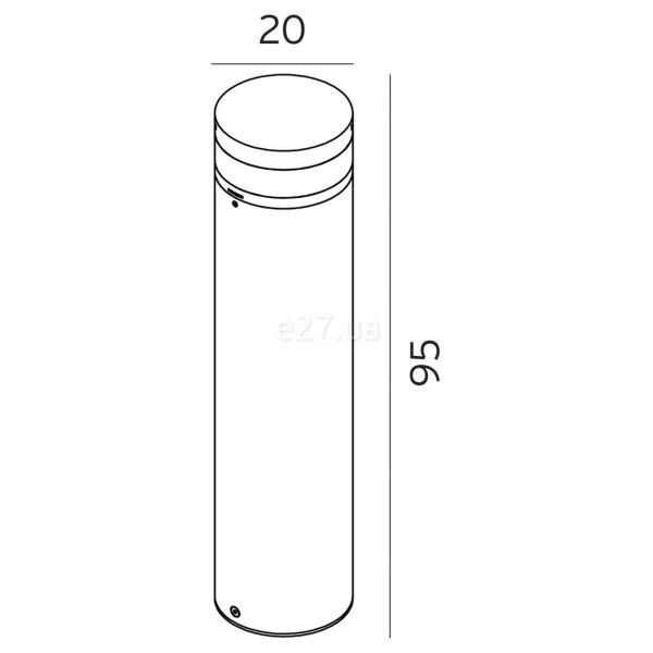 Розміри товару Norlys 1243GR Stavanger, габарити