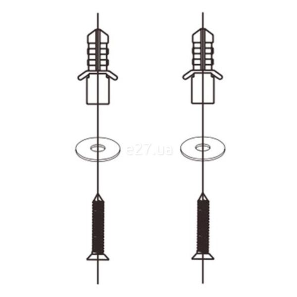 Монтажный анкер в бетон Nova Luce 9811362 Screw