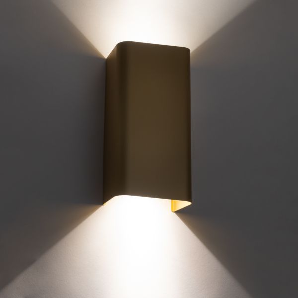 Настенный светильник Nowodvorski 10455 Bergen Gold