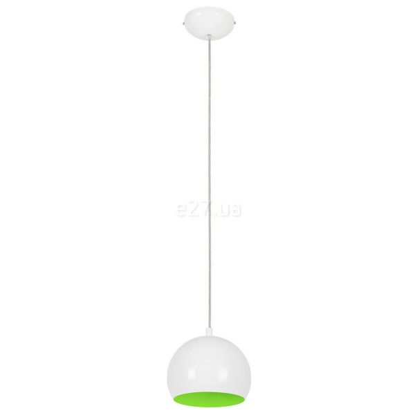Підвісний світильник Nowodvorski 6472 Ball White-Green Fluo