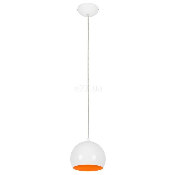 Підвісний світильник Nowodvorski 6580 Ball White-Orange Fluo
