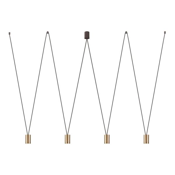 Люстра Nowodvorski 7610 More Eye IV Solid Brass