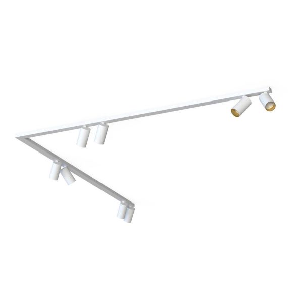 Спот Nowodvorski 7695 Mono Corner VIII 2X150 White/Gold