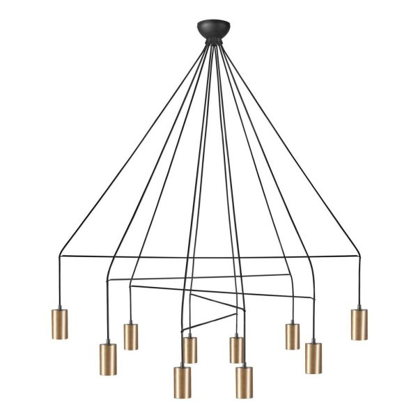 Подвесной светильник Nowodvorski 7954 Imbria Solid Brass X