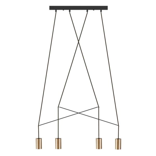 Подвесной светильник Nowodvorski 7957 Imbria Solid Brass IV