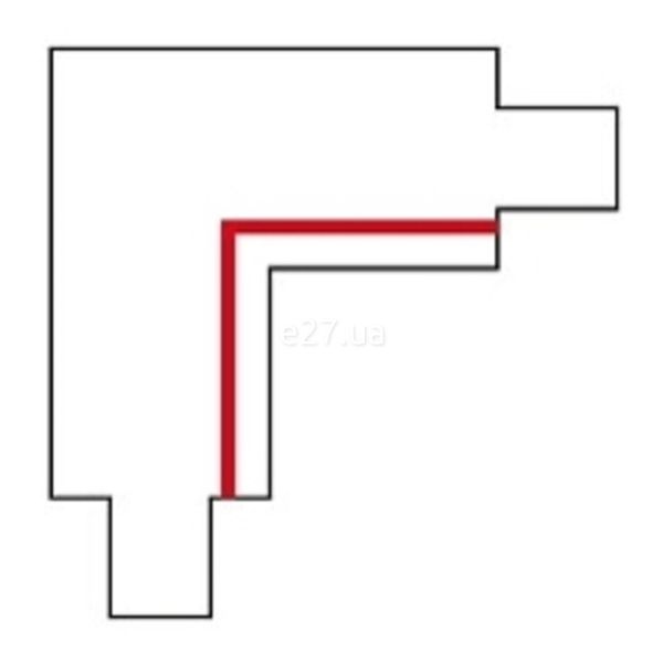 Зображення з інформацією про товар Nowodvorski 8231 Recessed Track CTLS Recessed Power L Connector Right (L-R)