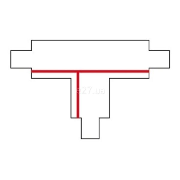 Изображение с информацией о товаре Nowodvorski 8246 Recessed Track CTLS Recessed Power T Connector Right 1 (T-R1)