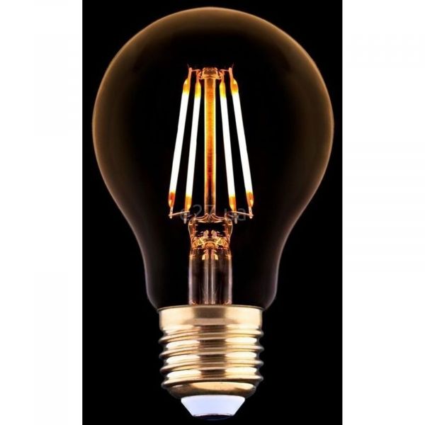 Лампа світлодіодна Nowodvorski 9794 потужністю 4W з серії Vintage LED Bulb. Типорозмір — A60 з цоколем E27, температура кольору — 2200K