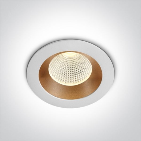 Точечный светильник One Light 10103E/W/BS/W The 3W Dark Light Range