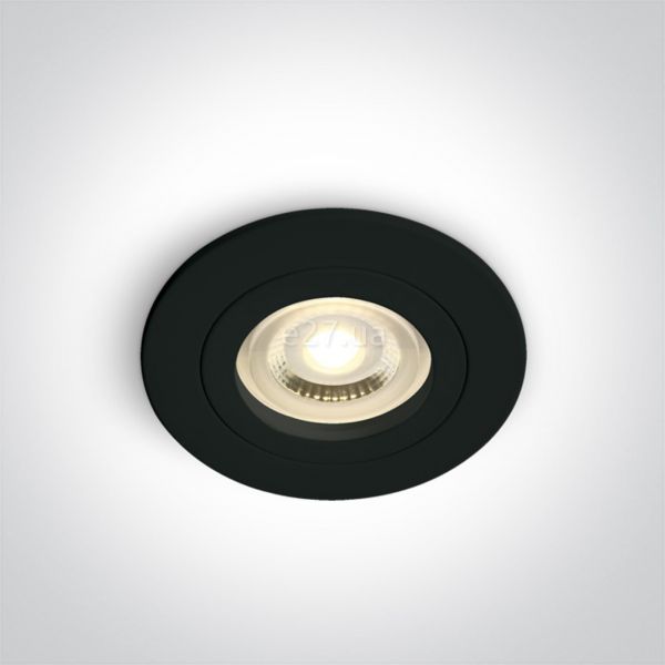 Точечный светильник One Light 10105A1/B The Dual Ring Range Aluminium