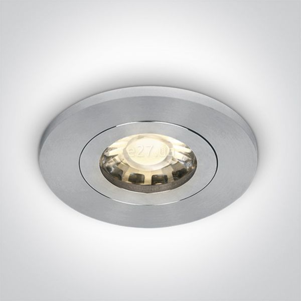Точечный светильник One Light 10105AC/AL The Decorative Spots Natural aluminium