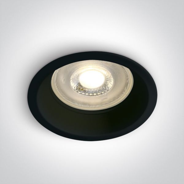 Точковий світильник One Light 10105D1/B The Semi Dark Light Range Aluminium