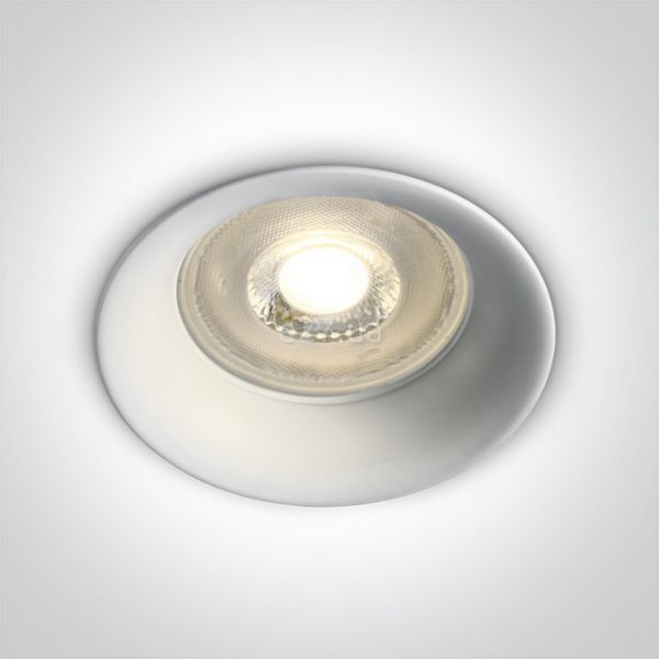 Точковий світильник One Light 10105D2/W The Semi Dark Light Range Aluminium