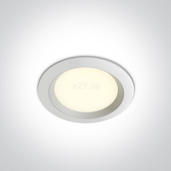 Точковий світильник One Light 10107T/W/W The Budget Downlight Range Aluminium