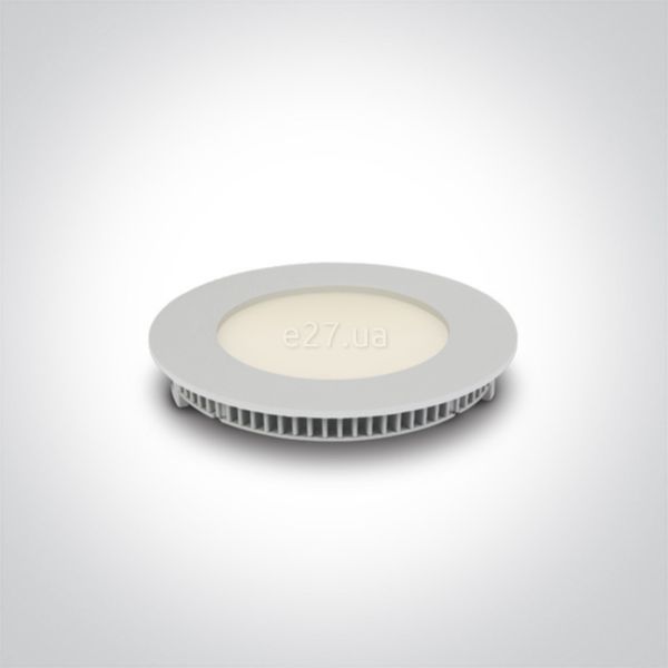 Точковий світильник One Light 10108FA/W/C The 3-12W Round Recessed Panels Die cast