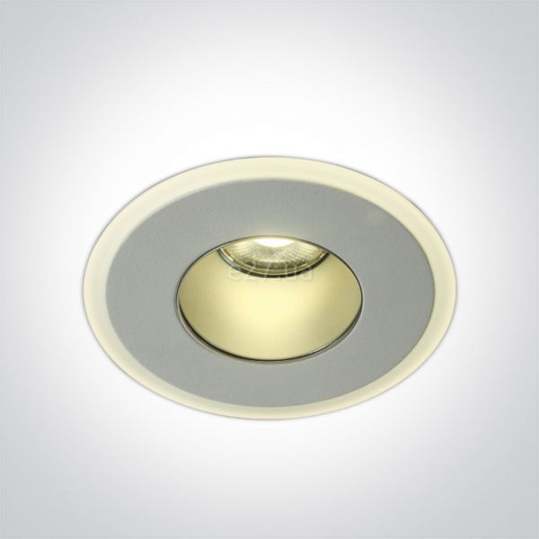 Точечный светильник One Light 10108J/W/W Recessed Spots Fixed LED