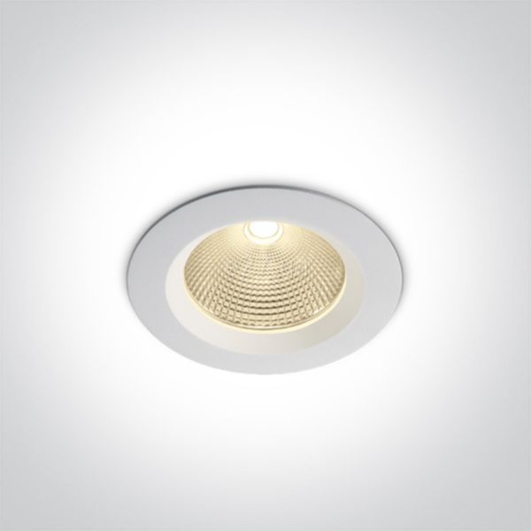 Точечный светильник One Light 10110CA/W/W The COB Downlight Range Die Cast