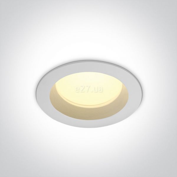 Точковий світильник One Light 10113B/W/W The IP54 Bathroom Downlights