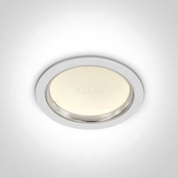 Стельовий світильник One Light 10115/W/W The Chrome Bezel Range Aluminium