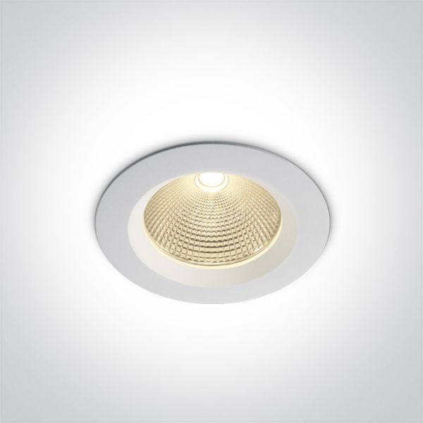 Точечный светильник One Light 10115CA/W/W The COB Downlight Range Die Cast