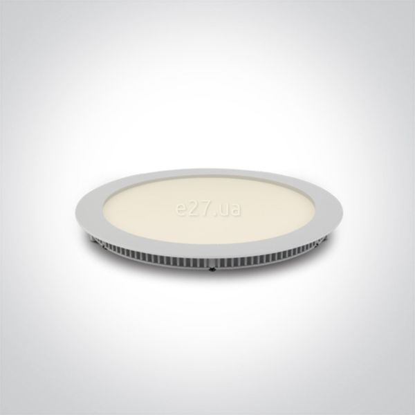 Потолочный светильник One Light 10118FA/W/D The 18-30W Round Recessed Panels Die cast