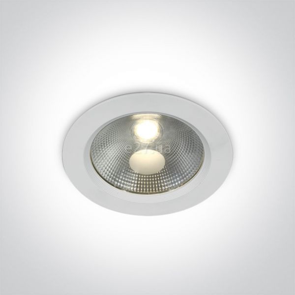 Стельовий світильник One Light 10120C/W/W The COB Downlight Range Aluminium