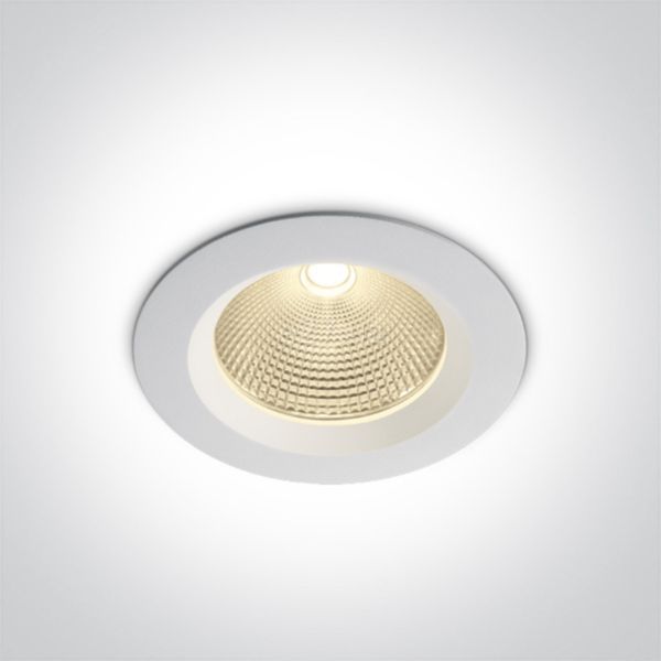 Стельовий світильник One Light 10120CA/W/W The COB Downlight Range Die Cast